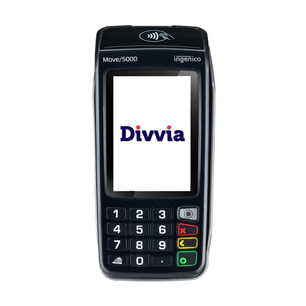 Divvia's point of sale terminal, the Move 5000